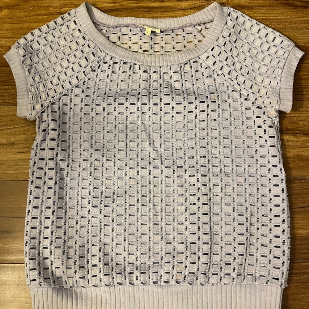 Anthropologie Weston Lilac Shirt